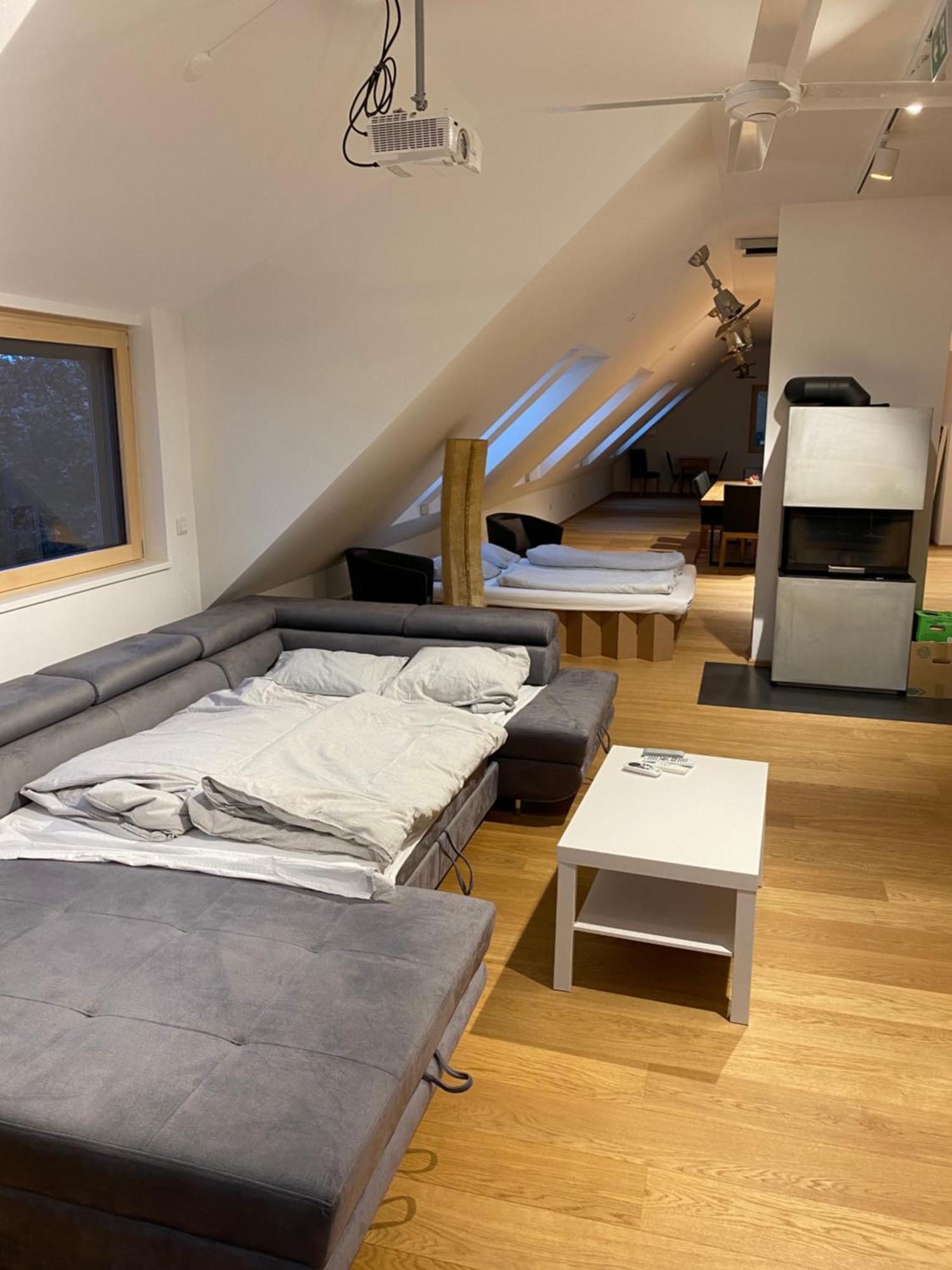 Salzburg-Loft Im Stadtteil Leopoldskron-Moos 120Qm Mit Balkon & Untersbergblick Exterior foto